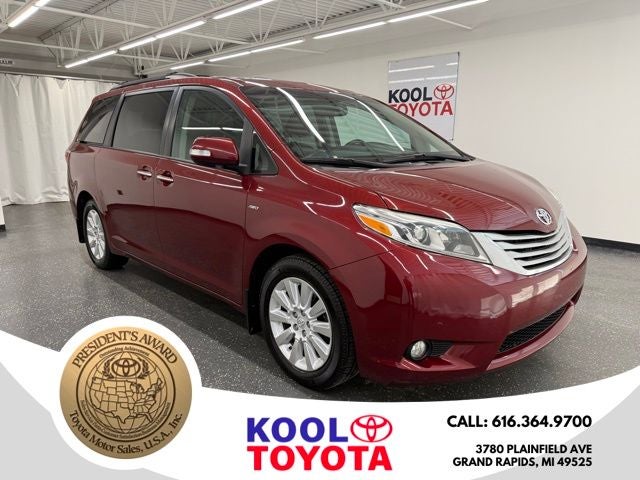2016 Toyota Sienna Limited Premium 7 Passenger