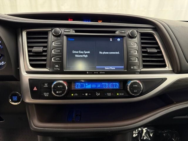 2017 Toyota Highlander Limited Platinum