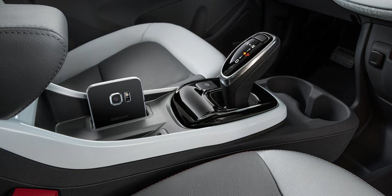 Wireless charging in Chevrolet Bolt
