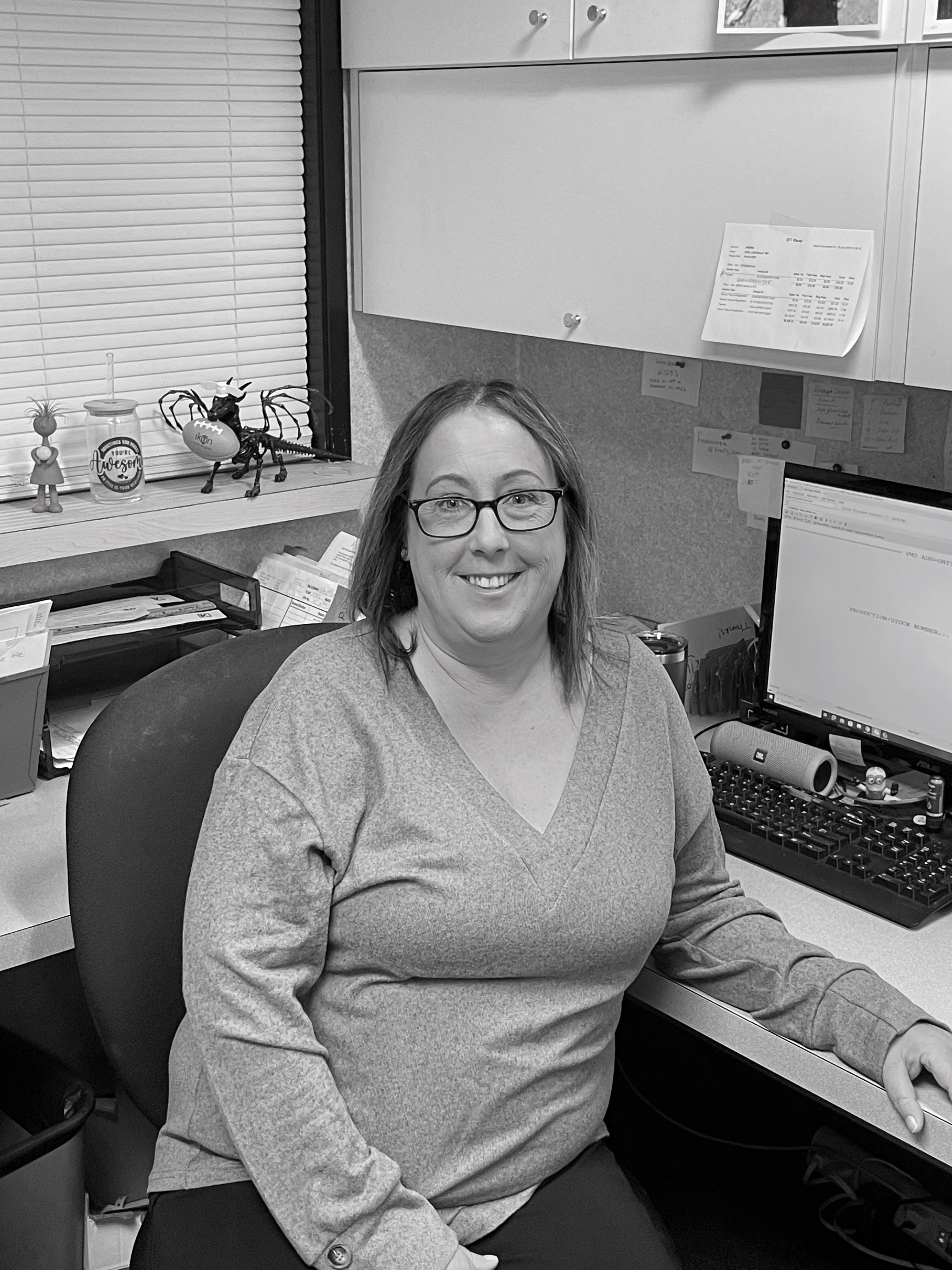 Jill "Let's talk about my dog" Schmuker