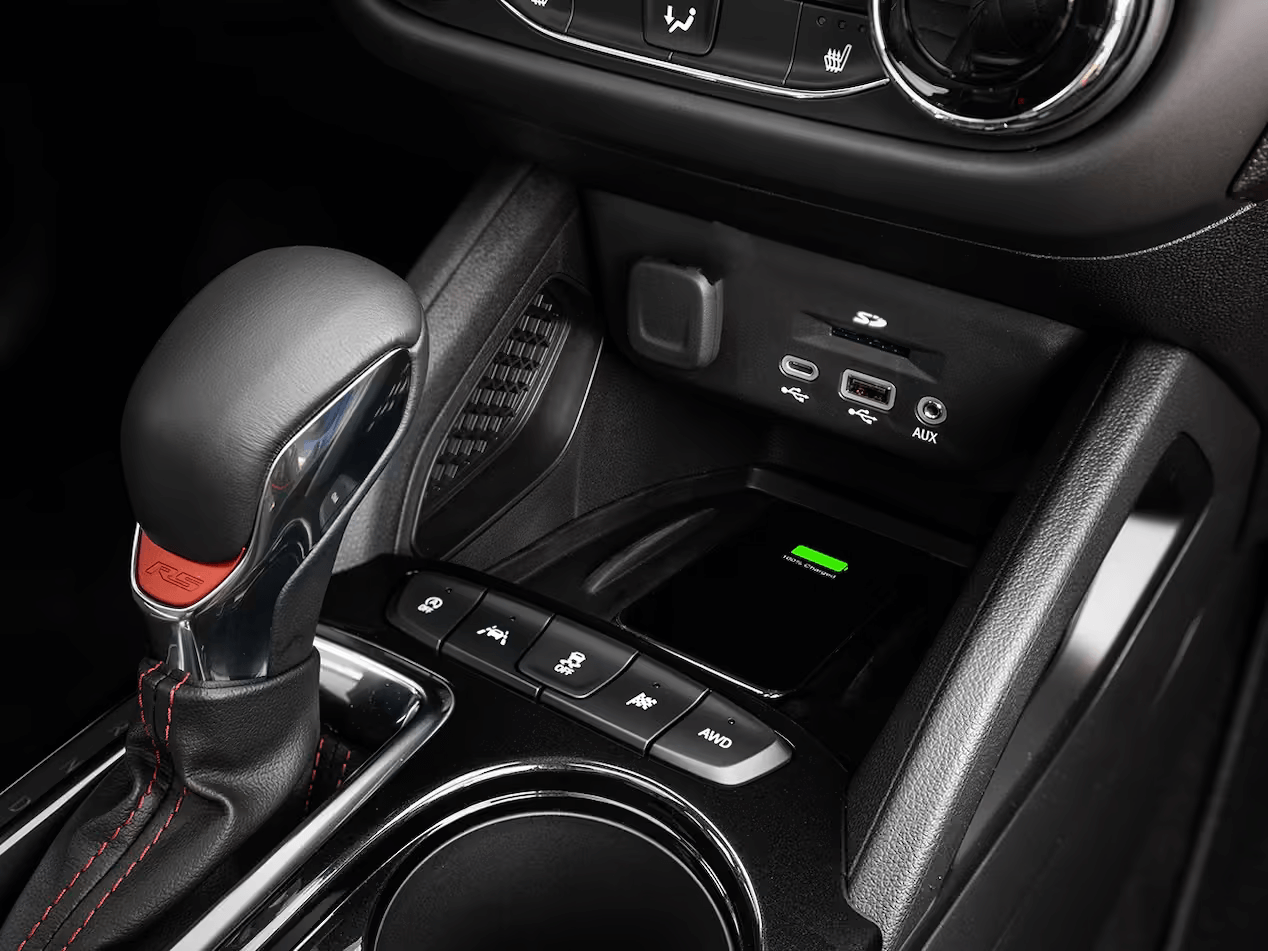 Wireless charging in Chevrolet