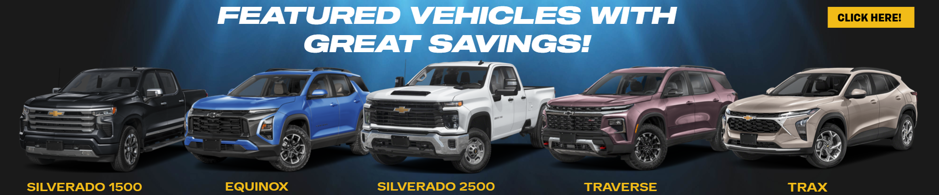 Featured Vehicles Banner