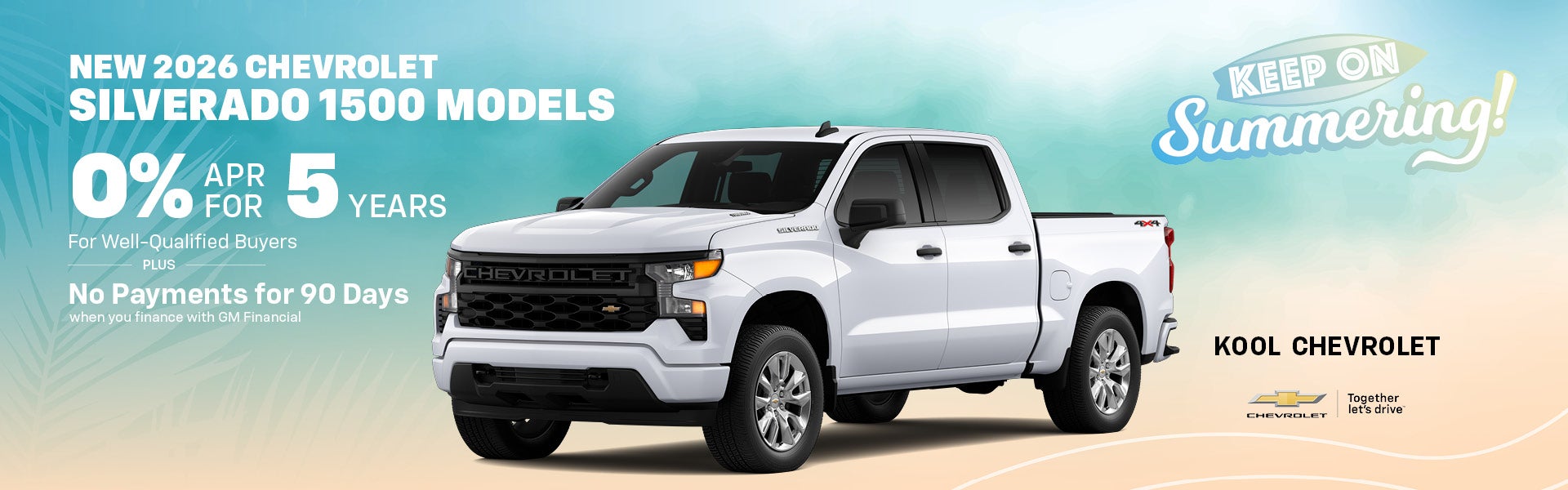New 2026 Chevrolet Silverado 1500 Models