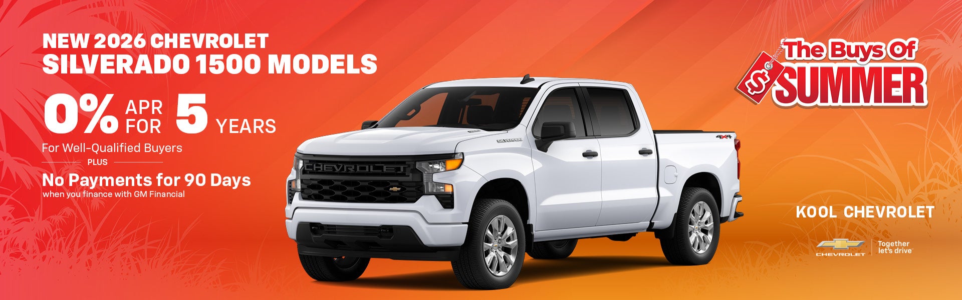 New 2026 Chevrolet Silverado 1500 Models