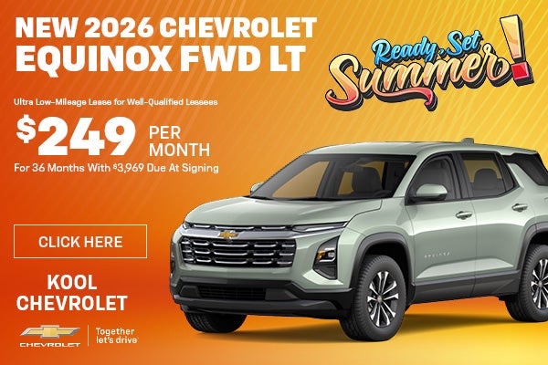 New 2026 Chevrolet Equinox FWD LT