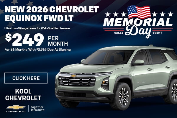 New 2026 Chevrolet Equinox FWD LT