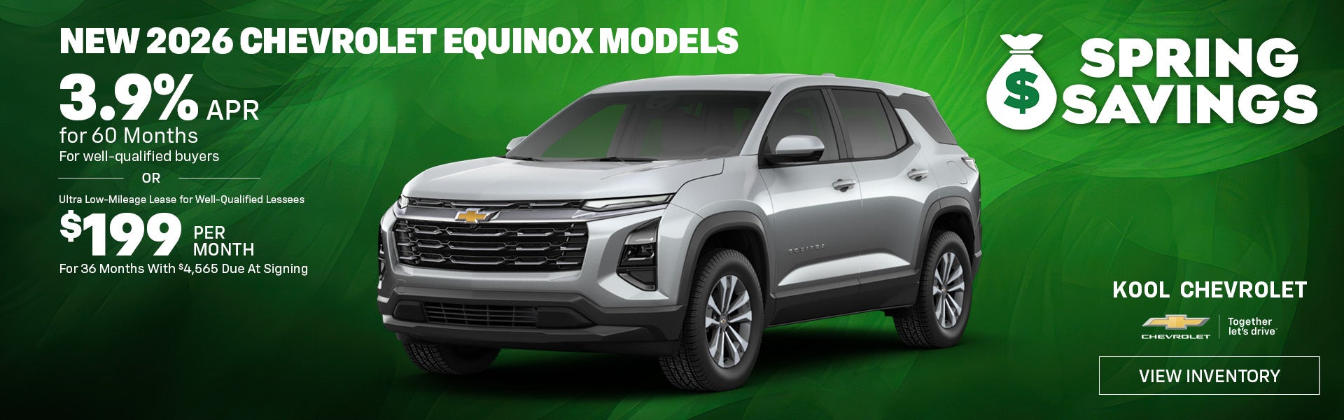 2026 Equinox Special Offer