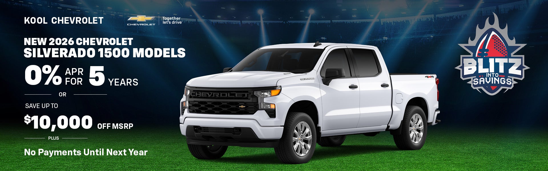 New 2026 Chevrolet Silverado 1500 Models