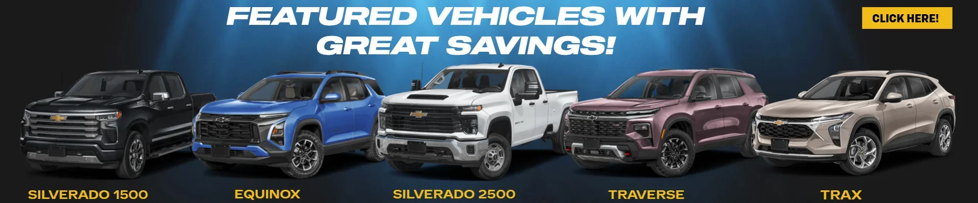 Featured Vehicles Banner